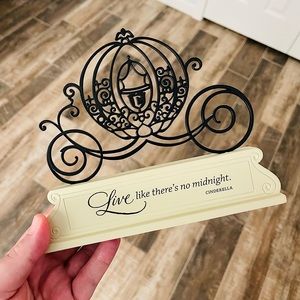 Hallmark Cinderella silhouette decor RARE